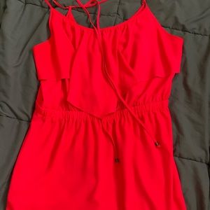 Hot Pink Short Dress